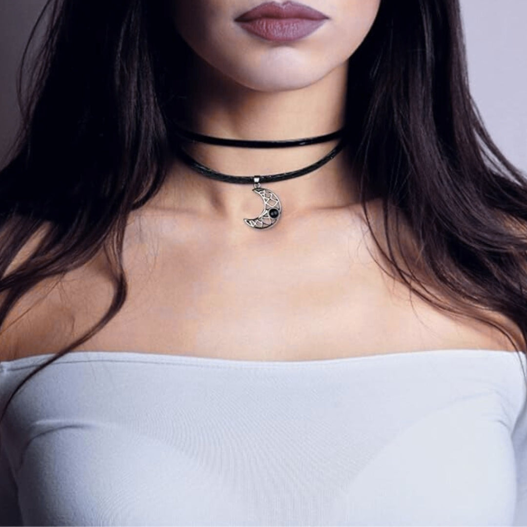 🌙✨ Eterno Eclipse™ – El Collar que Une Dos Almas ✨☀️